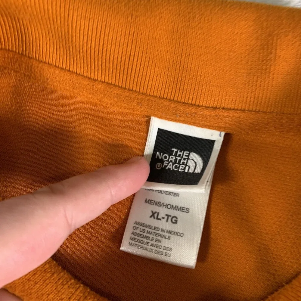 The‎ North Face Polo Shirt Mens XL Orange VaporWick Performance Hiking Golf